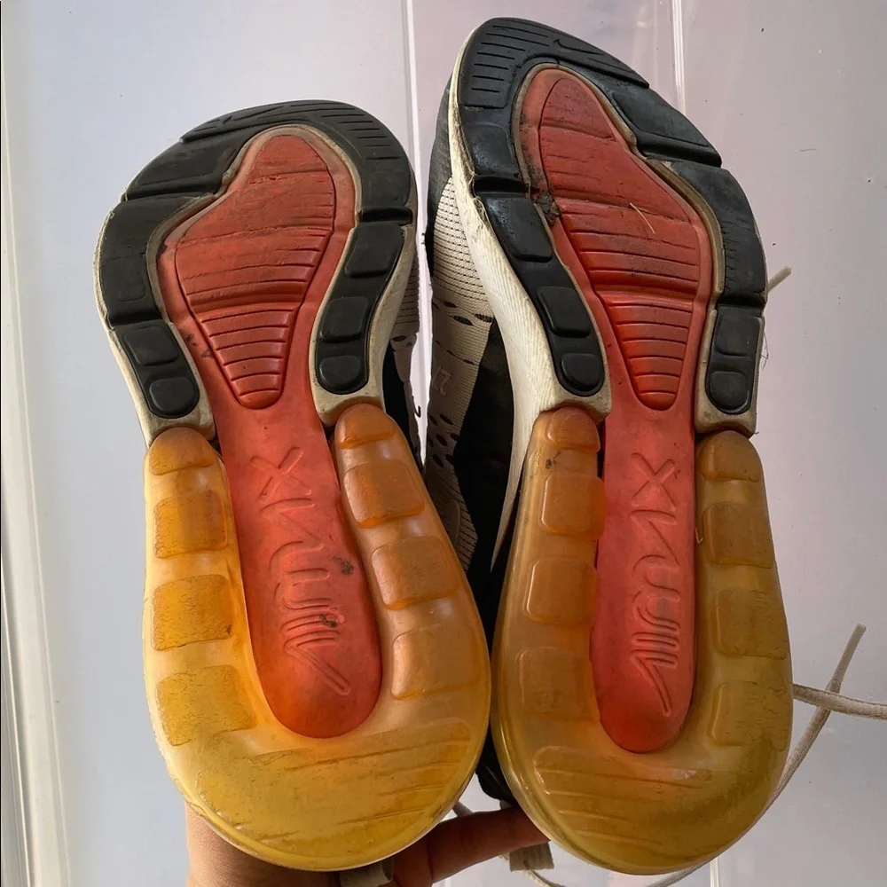 Nike Air Zoom Sneakers in Beige and Black size 5.5